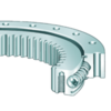Four point contact bearing internal gear teeth VSI250855-N